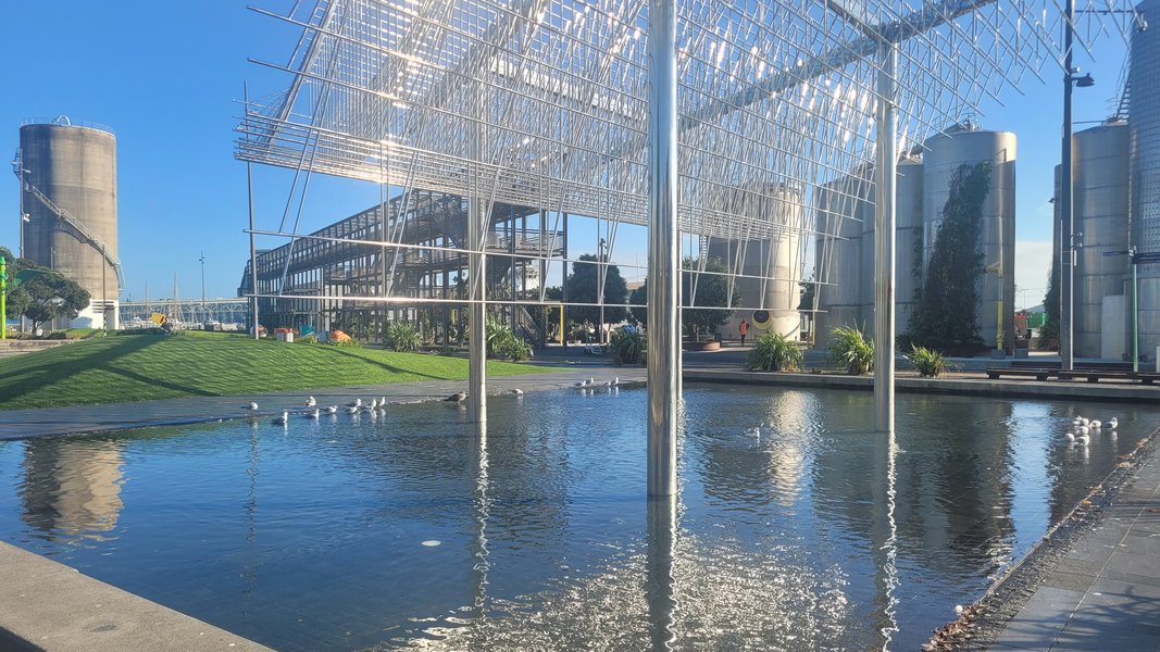 Urban water features