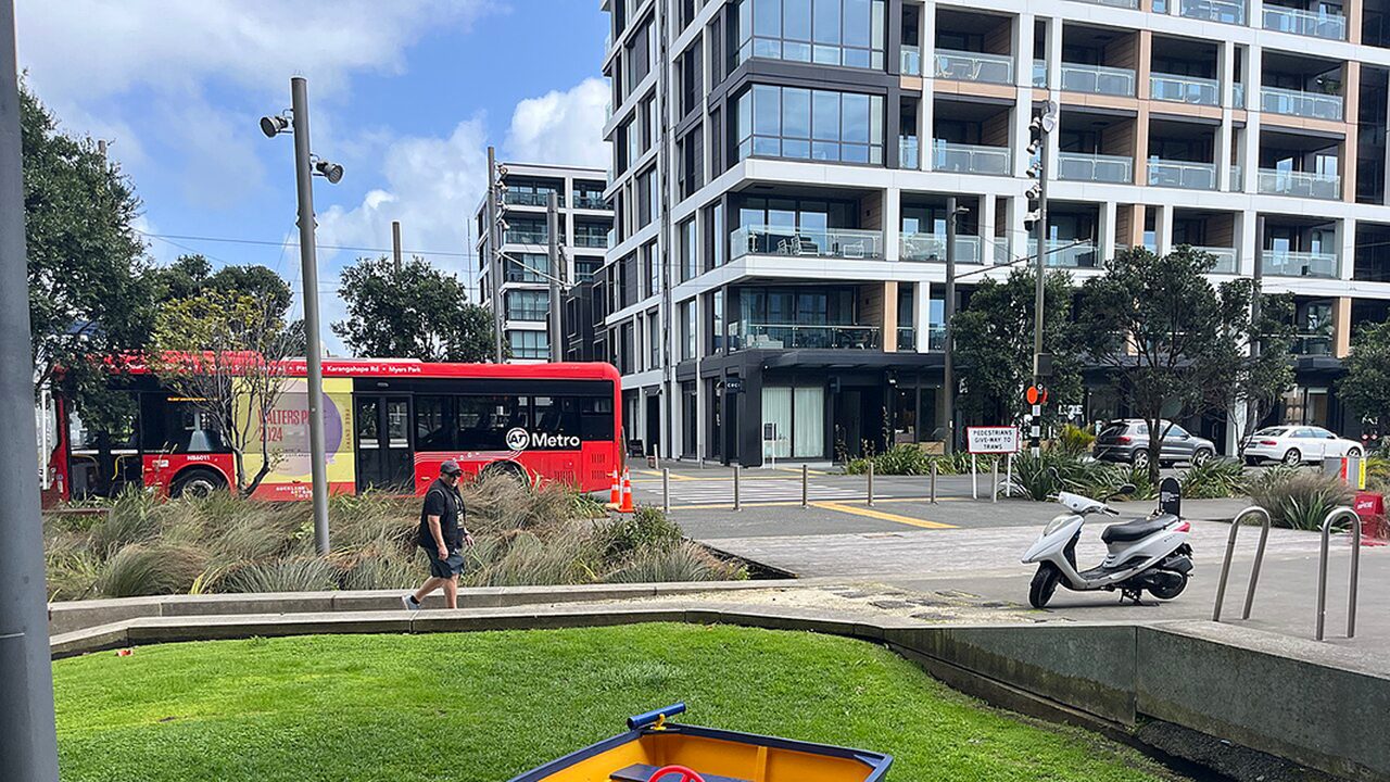 Wynyard Quarter bioswales